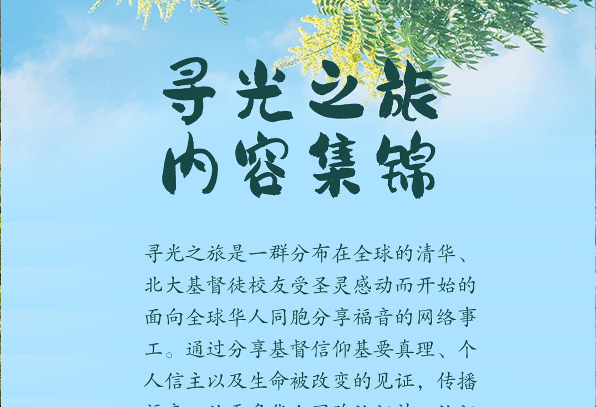 黑暗世界中的尋光之旅  
